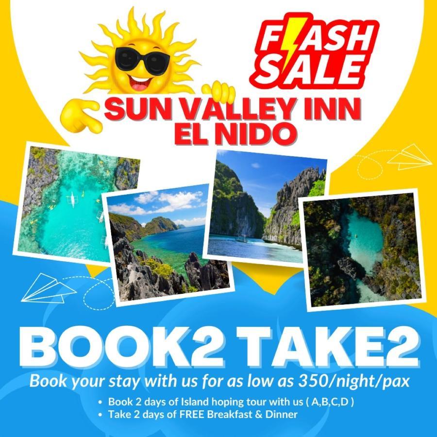 Sun Valley Hostel El Nido Dış mekan fotoğraf